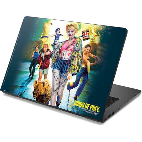 DC Comics Harley Quinn Birds of Prey Movie Poster Dell Chromebook Skin