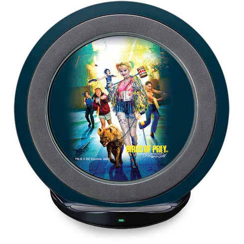 DC Comics Harley Quinn Birds of Prey Movie Poster Fast Charge Wireless Charging Stand Skin