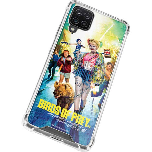 DC Comics Harley Quinn Birds of Prey Movie Poster Galaxy A12 Clear Case