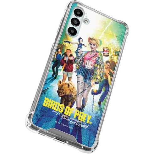 DC Comics Harley Quinn Birds of Prey Movie Poster Galaxy A13 5G Clear Case