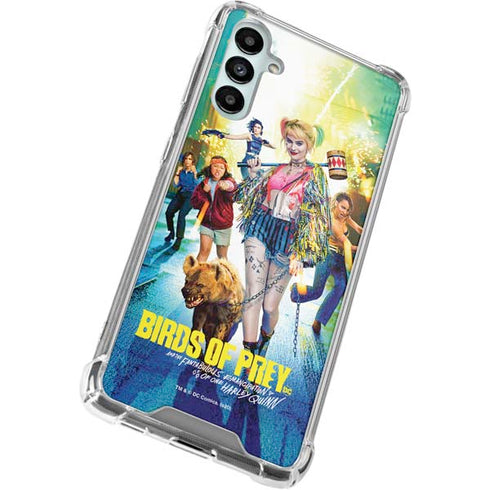 DC Comics Harley Quinn Birds of Prey Movie Poster Galaxy A14 5G Clear Case