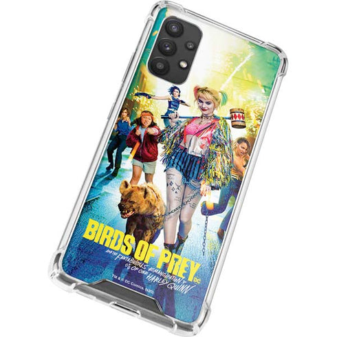DC Comics Harley Quinn Birds of Prey Movie Poster Galaxy A32 5G Clear Case