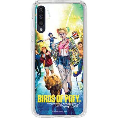 DC Comics Harley Quinn Birds of Prey Movie Poster Galaxy A50 Clear Case