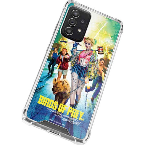 DC Comics Harley Quinn Birds of Prey Movie Poster Galaxy A52 5G Clear Case