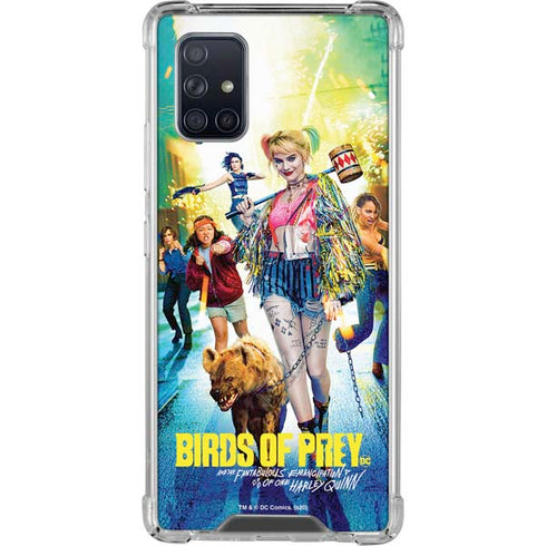 DC Comics Harley Quinn Birds of Prey Movie Poster Galaxy A71 5G Clear Case