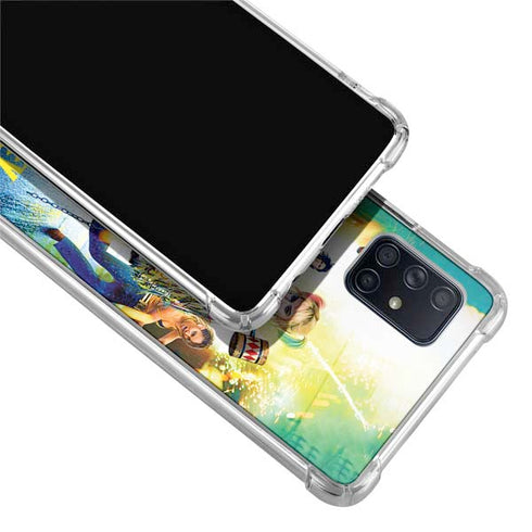 DC Comics Harley Quinn Birds of Prey Movie Poster Galaxy A71 5G Clear Case