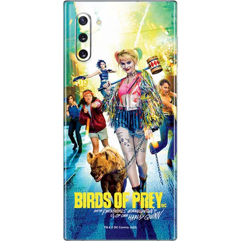 DC Comics Harley Quinn Birds of Prey Movie Poster Galaxy Note 10 Skin