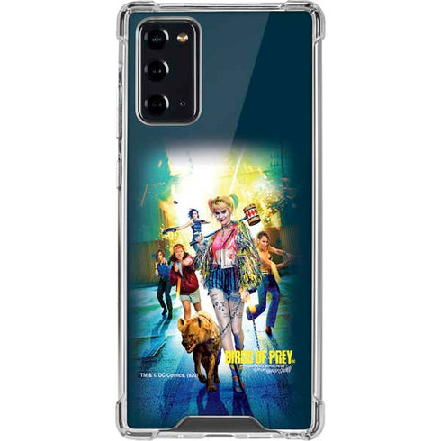 DC Comics Harley Quinn Birds of Prey Movie Poster Galaxy Note20 5G Clear Case