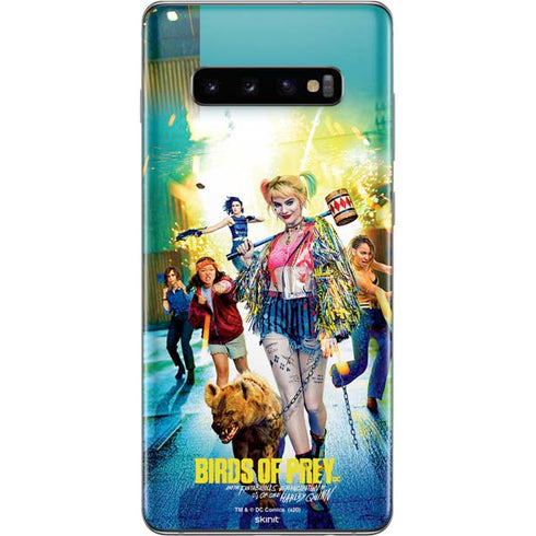 DC Comics Harley Quinn Birds of Prey Movie Poster Galaxy S10 Plus Skin