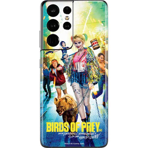 DC Comics Harley Quinn Birds of Prey Movie Poster Galaxy S21 Ultra 5G Skin