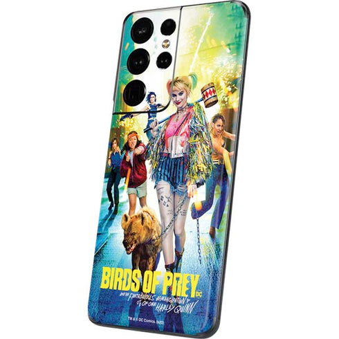 DC Comics Harley Quinn Birds of Prey Movie Poster Galaxy S21 Ultra 5G Skin