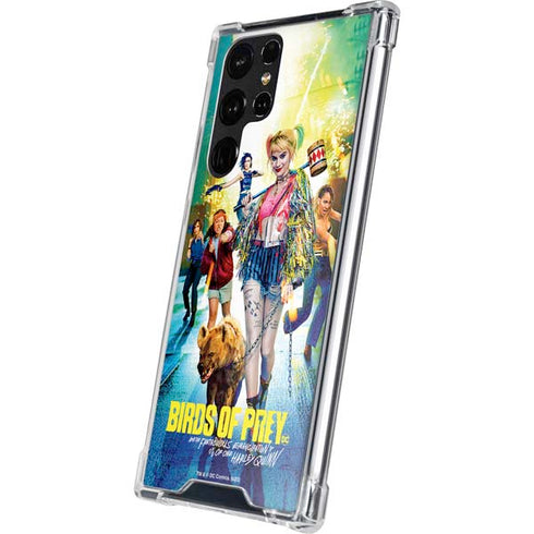 DC Comics Harley Quinn Birds of Prey Movie Poster Galaxy S22 Ultra Clear Case