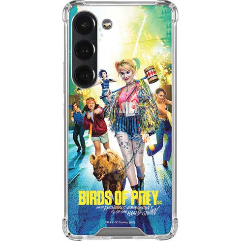 DC Comics Harley Quinn Birds of Prey Movie Poster Galaxy S23 Clear Case