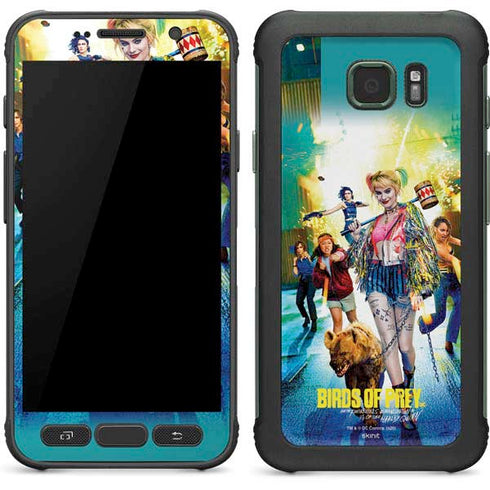 DC Comics Harley Quinn Birds of Prey Movie Poster Galaxy S7 Active Skin