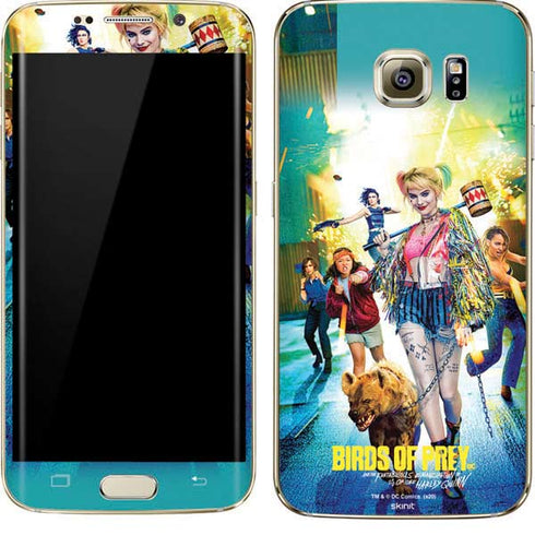 DC Comics Harley Quinn Birds of Prey Movie Poster Galaxy S7 Edge Skin
