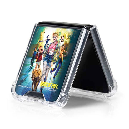 DC Comics Birds of Prey Galaxy Z Flip5 5G Clear Case
