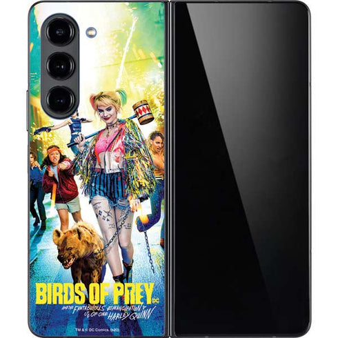 DC Comics Birds of Prey Galaxy Z Fold5 5G Skin