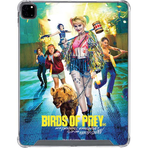 DC Comics Harley Quinn Birds of Prey Movie Poster iPad Pro 12.9in (2020) Clear Case