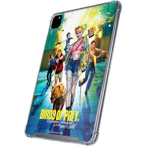 DC Comics Harley Quinn Birds of Prey Movie Poster iPad Pro 12.9in (2020) Clear Case