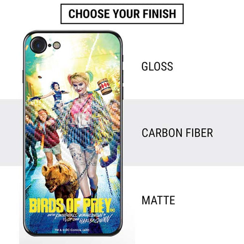 DC Comics Harley Quinn Birds of Prey Movie Poster iPhone SE (2nd & 3rd Gen) Skin