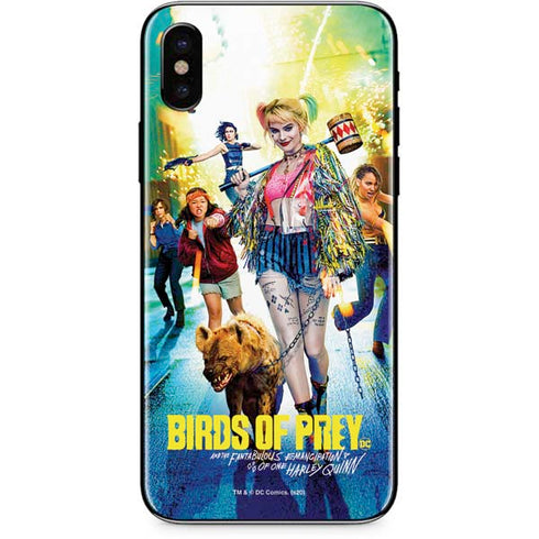 DC Comics Harley Quinn Birds of Prey Movie Poster iPhone XS Max Skin