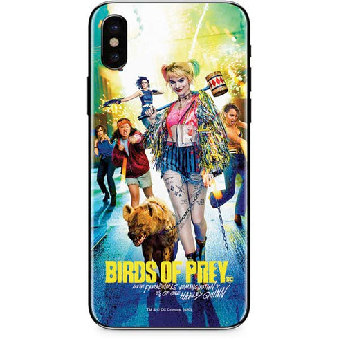 DC Comics Harley Quinn Birds of Prey Movie Poster iPhone XS Skin