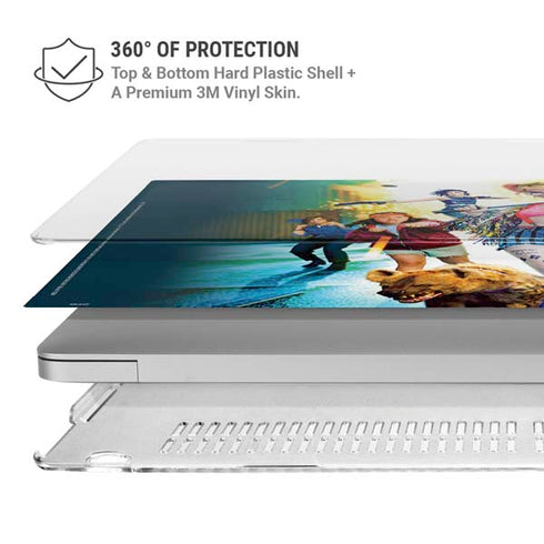 DC Comics Birds of Prey MacBook Air 15in (2023-2025) Case plus Skin