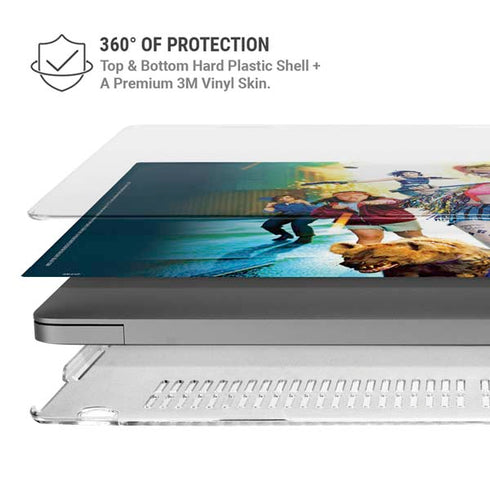 DC Comics Birds of Prey MacBook Pro 16in (2021-25) Case plus Skin