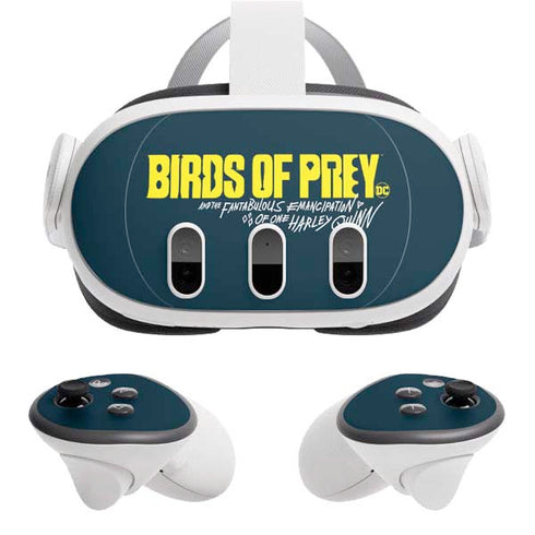 DC Comics Birds of Prey Meta Quest 3 Skin