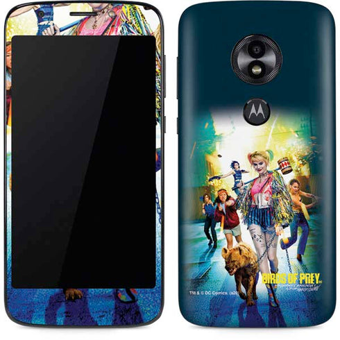 DC Comics Harley Quinn Birds of Prey Movie Poster Moto E5 Play Skin