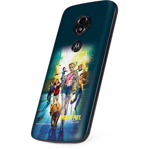 DC Comics Harley Quinn Birds of Prey Movie Poster Moto E5 Play Skin