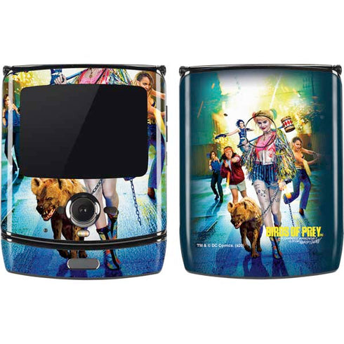 DC Comics Harley Quinn Birds of Prey Movie Poster Motorola RAZR Skin