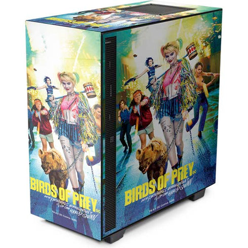 DC Comics Harley Quinn Birds of Prey Movie Poster NZXT H510 Compact ATX Mid-Tower Case Skin