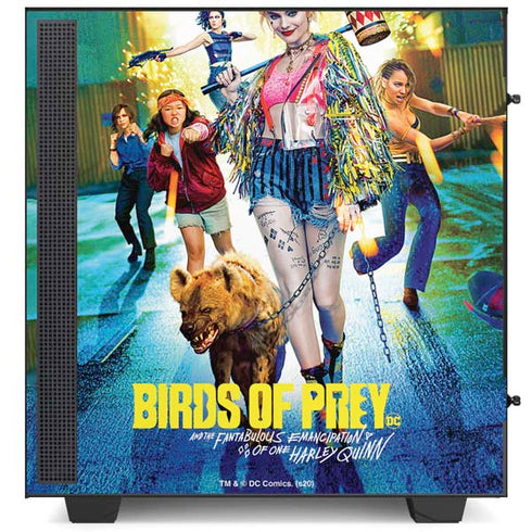 DC Comics Harley Quinn Birds of Prey Movie Poster NZXT H510 Compact ATX Mid-Tower Case Skin