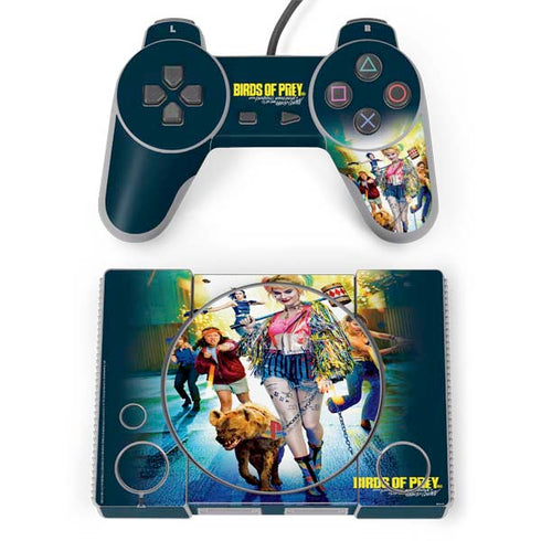 DC Comics Harley Quinn Birds of Prey Movie Poster PlayStation Classic Bundle Skin