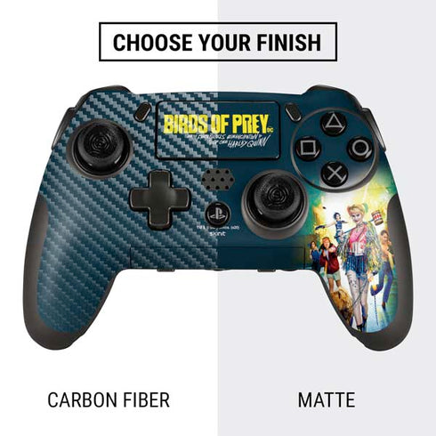 DC Comics Harley Quinn Birds of Prey Movie Poster PlayStation Scuf Vantage 2 Controller Skin