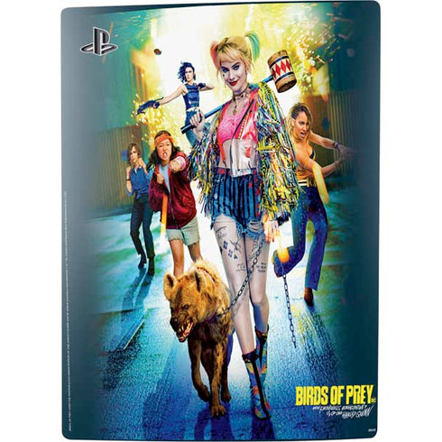 DC Comics Harley Quinn Birds of Prey Movie Poster PS5 Digital Edition Console Skin