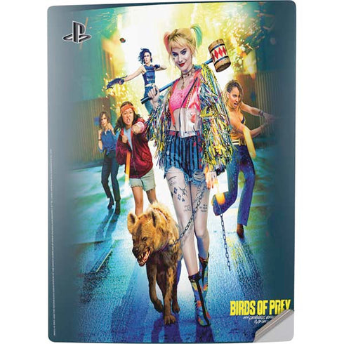 DC Comics Harley Quinn Birds of Prey Movie Poster PS5 Digital Edition Console Skin