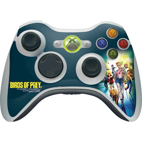 DC Comics Harley Quinn Birds of Prey Movie Poster Xbox 360 Wireless Controller Skin