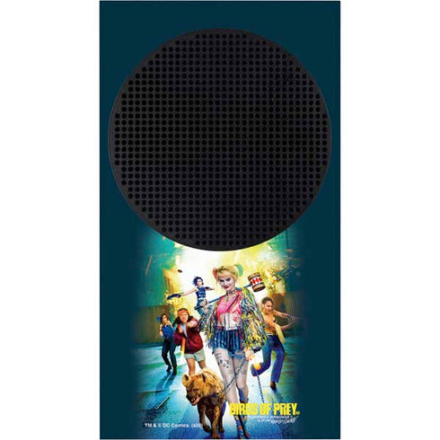 DC Comics Harley Quinn Birds of Prey Movie Poster Xbox Series S Console Skin