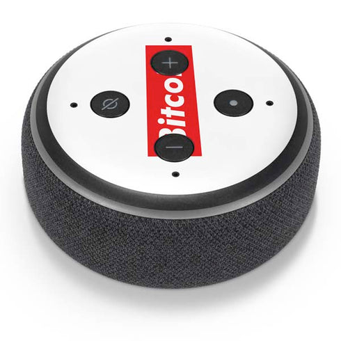 Bitcoin Crypto Amazon Echo Dot Skin