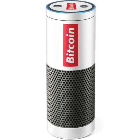 Bitcoin Crypto Amazon Echo Skin