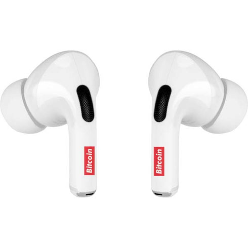 Bitcoin Crypto Apple AirPods Pro Skin