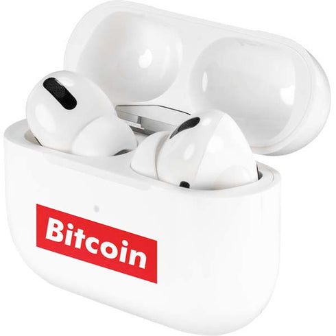Bitcoin Crypto Apple AirPods Pro Skin