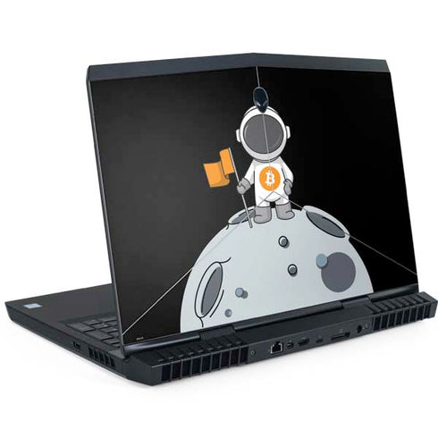 Bitcoin Astronaut Dell Alienware Skin