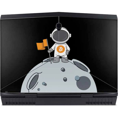 Bitcoin Astronaut Dell Alienware Skin