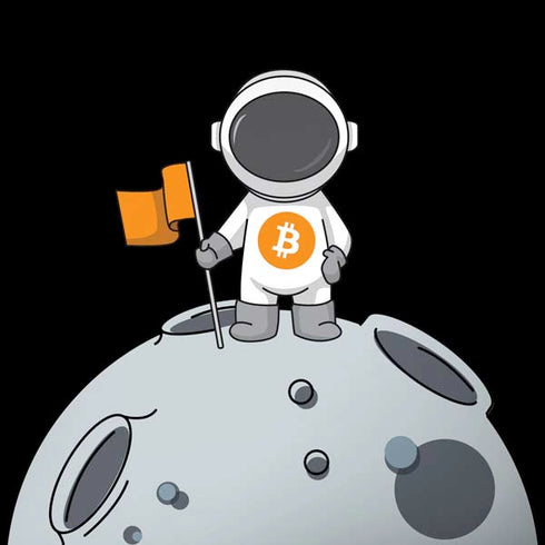 Bitcoin Astronaut Dell Alienware Skin