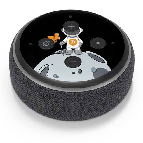 Bitcoin Astronaut Amazon Echo Dot Skin