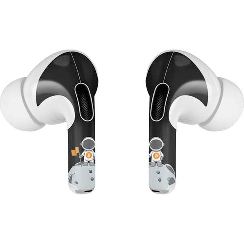Bitcoin Astronaut Apple AirPods Pro Skin