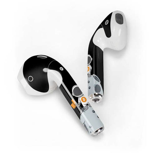 Bitcoin Astronaut Apple AirPods Skin